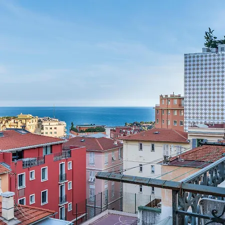 Monaco Seaview Border - 1bdr Flat - 2beds - 4 Guests Apartman Beausoleil