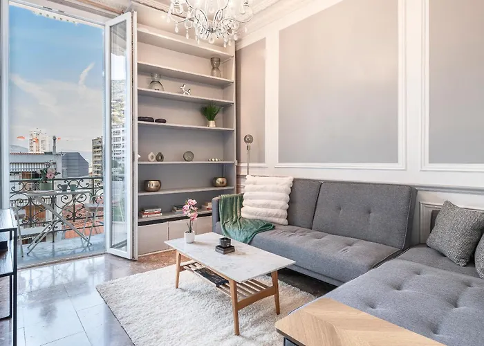 Monaco Seaview Border - 1bdr Flat - 2beds - 4 Guests Apartmán