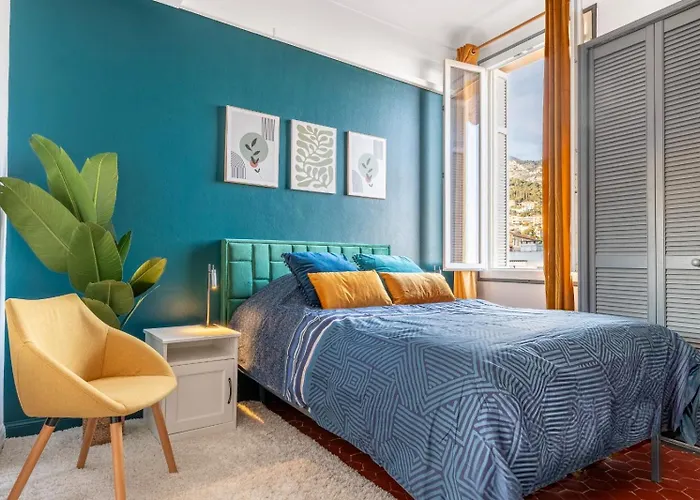 Monaco Seaview Border - 1bdr Flat - 2beds - 4 Guests *